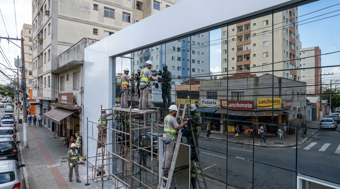 Fechamentos em Vidro em Feira de Santana‑BA