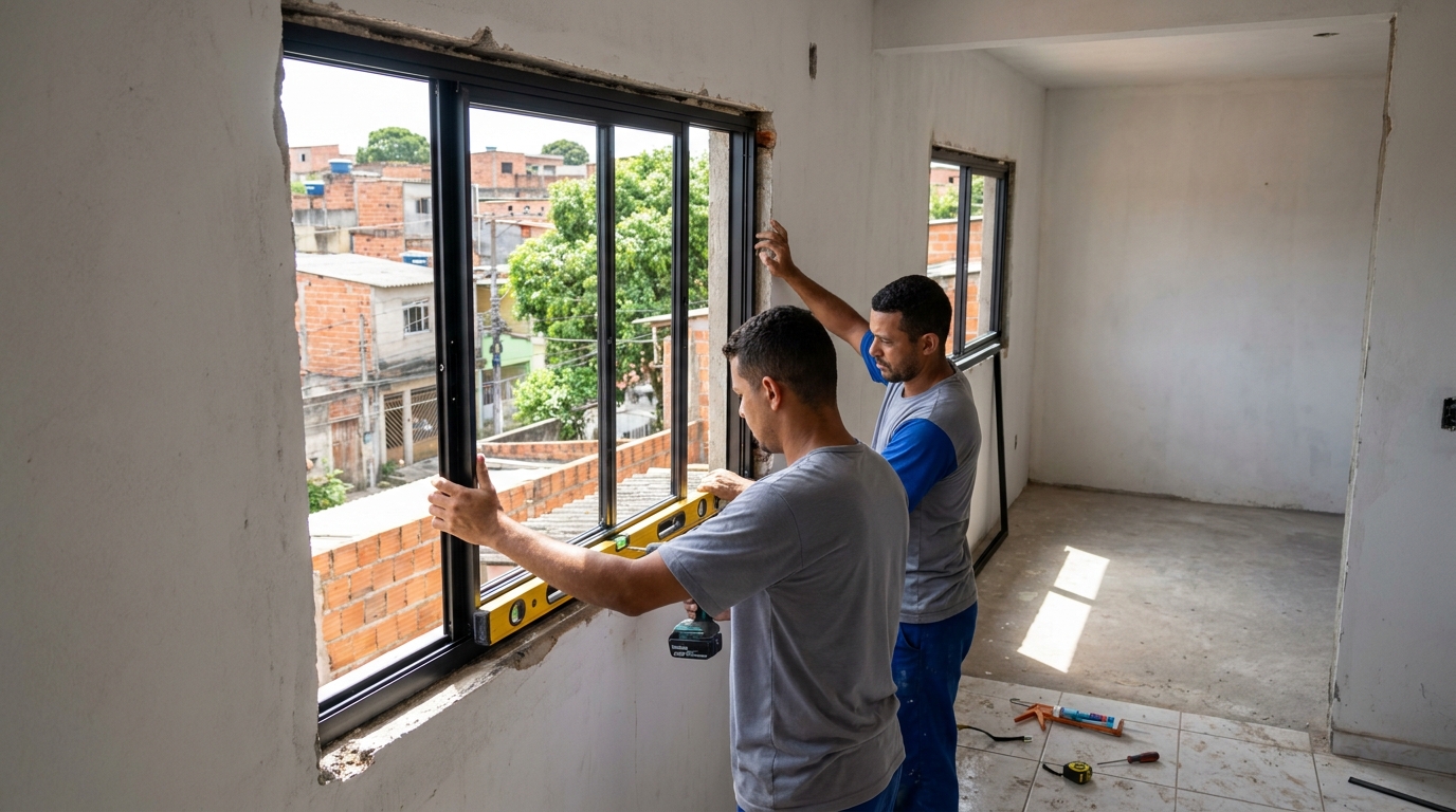Produção de Portas e Janelas em Feira de Santana‑BA