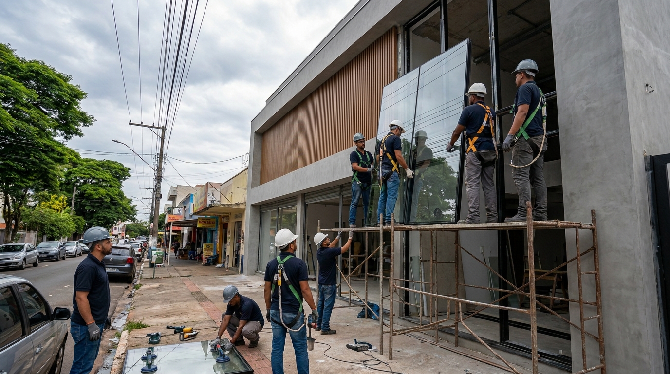 Fachada de Vidro em Feira de Santana‑BA